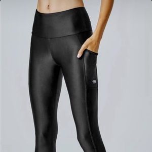 Running bare leggings